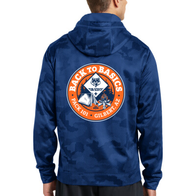 Adult CamoHex Fleece Hoodie  Thumbnail