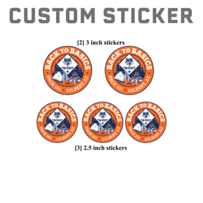 5 pack stickers Thumbnail