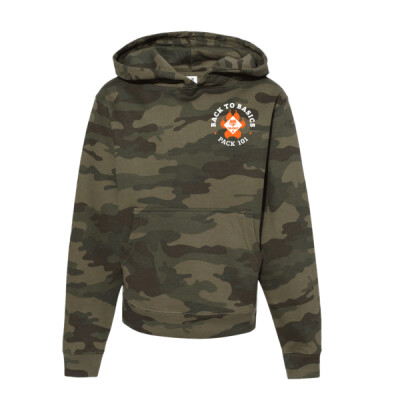Youth Camo Fleece Hoodie  Thumbnail
