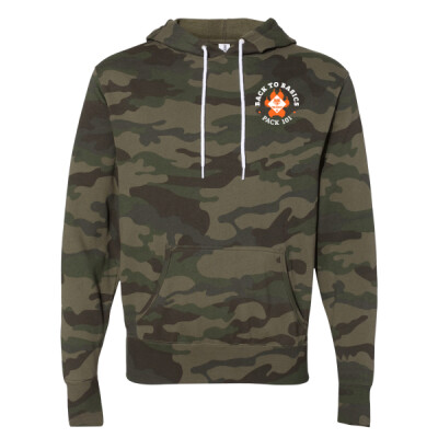 Adult Camo Fleece Hoodie Thumbnail